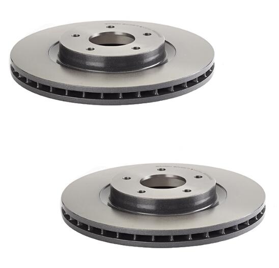 Jaguar Brembo Brakes Kit - Pads and Rotors Front (325mm) (Ceramic) JLM21917 - Brembo 3056876KIT